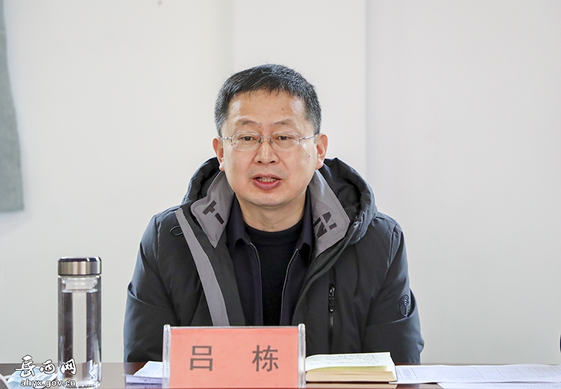 吕栋在岳西县接待群众来访时强调